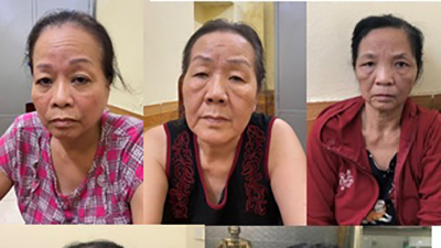 Hà Nội: Bắt nhóm phụ nữ tụ tập tổ chức đánh bạc online