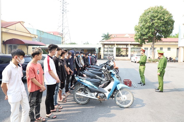 Hà Nam: 34 thanh thiếu niên hẹn nhau hỗn chiến để giải quyết mâu thuẫn 