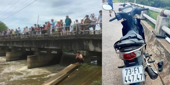 Vụ cô gái bỏ lại xe máy, nhảy xuống sông Dinh tự tử: Thi thể được tìm thấy ở đâu?