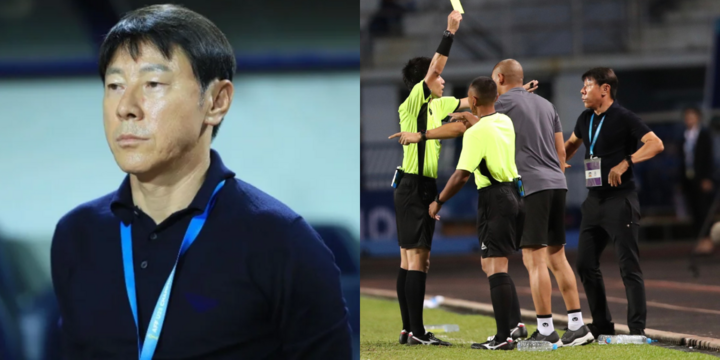 Thua cay đắng trước U23 Việt Nam, HLV Shin Tae Yong nói trọng tài 