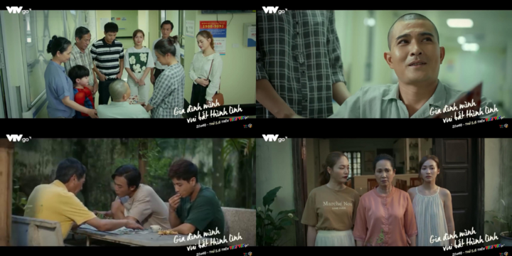 “Gia đình mình vui bất thình lình” tập 53: Lời nhắn của Phương trước khi Công lên bàn mổ gây xúc động