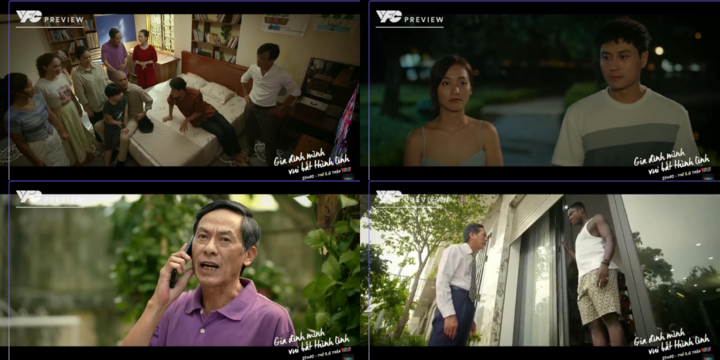 “Gia đình mình vui bất thình lình” tập 54 preview: Danh và Trâm Anh làm hòa, ông Toại mang nợ