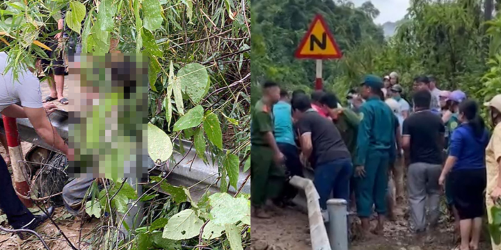 Những giây phút căng thẳng nghẹt thở giải cứu hai cô giáo bị đất đá vùi lấp