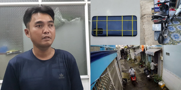 Bị bắt vì giật điện thoại bé trai 9 tuổi, đối tượng bật khóc