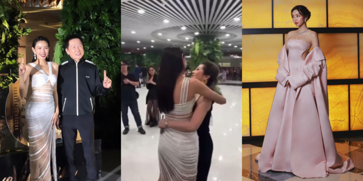 Hoa hậu Thùy Tiên thân thiết bên ông Nawat sau hiềm khích