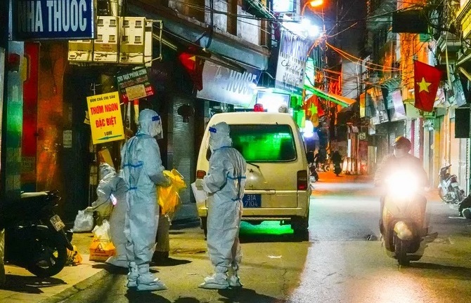 Hà Nội: Phát hiện 24 F0 cộng đồng, phường Phú Đô ráo riết truy vết các ca nhiễm