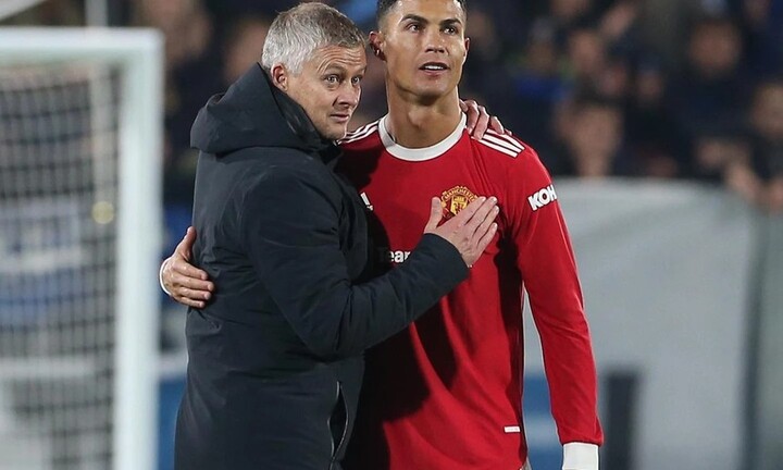 Siêu sao Ronaldo gửi lời tri ân đến HLV Ole Solskjaer