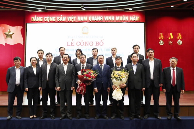 Bổ nhiệm nhân sự ban Nội chính Trung ương, TANDTC, bộ Công an, Thanh tra Chính phủ