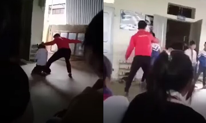 Lai Châu: Tạm đình chỉ công tác thầy giáo bị tố đánh nhiều học sinh
