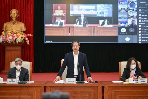 Bộ trưởng Nguyễn Kim Sơn: Đề nghị lãnh đạo các địa phương kiên quyết để học sinh tới trường sau Tết