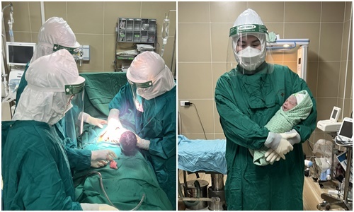 Tin tức thời sự mới nóng nhất 2/2: Em bé con sản phụ mắc COVID-19 chào đời khỏe mạnh