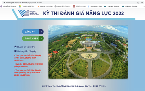 82 trường đại học, cao đẳng nào sử dụng điểm thi đánh giá năng lực ĐHQG TP.HCM?