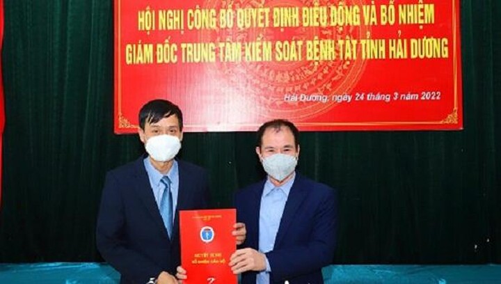 Chân dung tân Giám đốc CDC Hải Dương