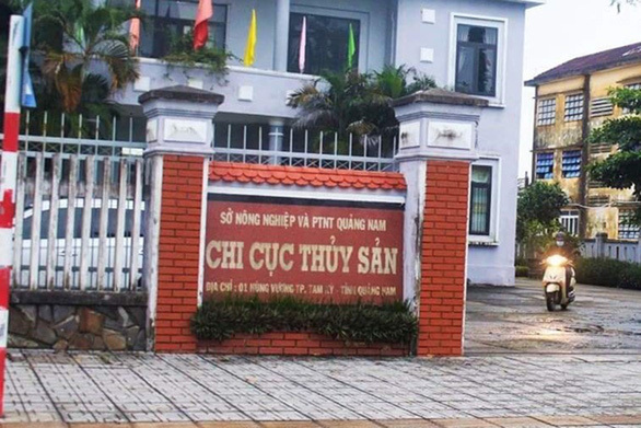 Quảng Nam: Nguyên chi cục trưởng Chi cục Thủy sản bị khởi tố  