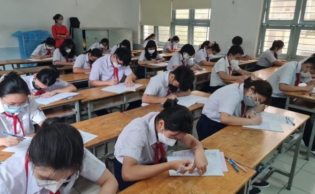 TP.HCM: Các trường gấp rút ôn tập cho học sinh thi vào lớp 10
