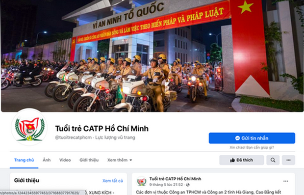 TP.HCM: Công an tương tác với người dân qua Facebook, Zalo