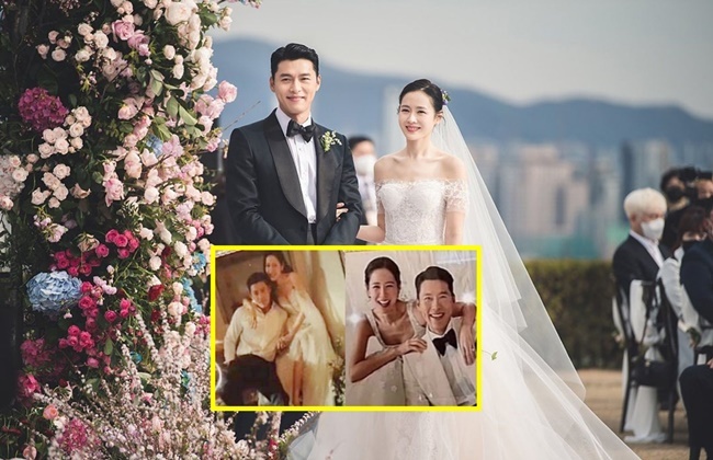 Hyun Bin - Son Ye Jin lộ loạt ảnh cưới hiếm hoi: Cặp đôi chìm trong tình yêu ngọt ngào