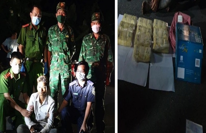 Phá đường dây vận chuyển trái phép 66.000 viên hồng phiến, bắt 3 
