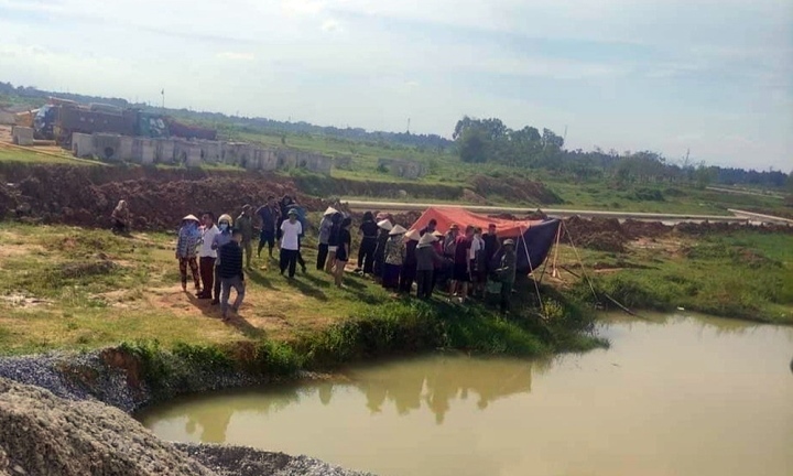 Tắm tại hố công trình, 3 học sinh đuối nước thương tâm ở Vĩnh Phúc 