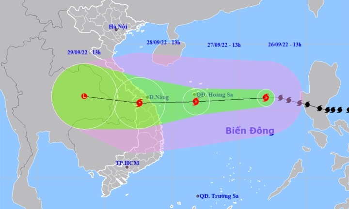 Tin bão Noru mới nhất: Một ngư dân rơi xuống biển mất tích 