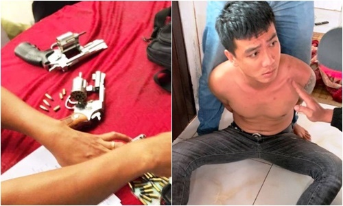 Nam thanh niên nổ súng vào quán cà phê khiến 2 người bị thương