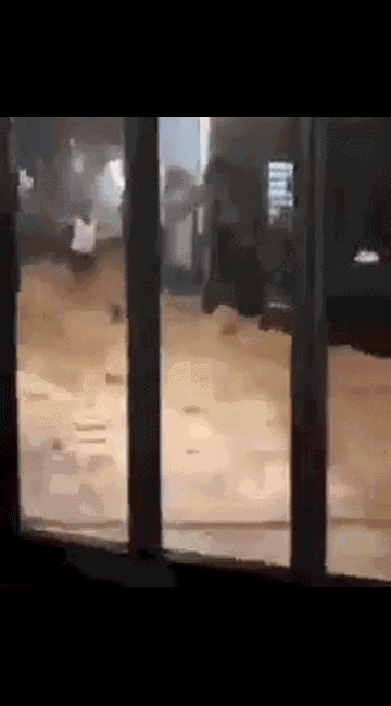 Nghẹt thở cảnh giải cứu em bé khỏi dòng nước lũ chảy xiết ở Đà Nẵng 