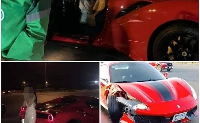 Vụ siêu xe Ferrari 488 gây tai nạn khiến 1 người chết: Bác thông tin cô gái cầm lái 