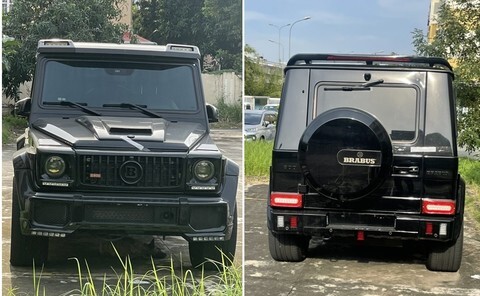 TP.HCM: Tìm chủ nhân xe Mercedes G63 gắn biến sổ giả 