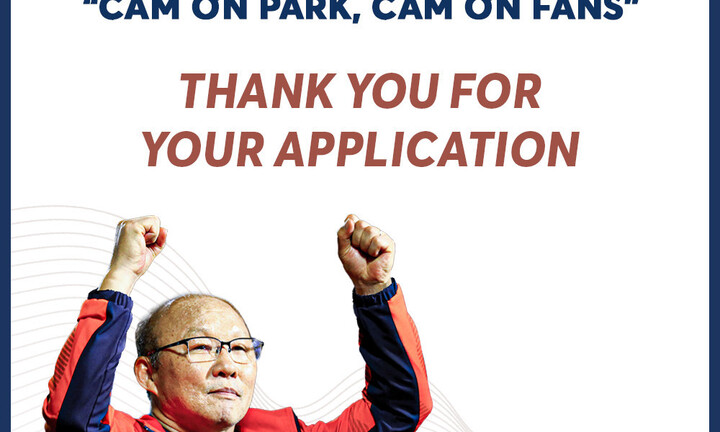 HLV Park Hang Seo tri ân đặc biệt tới người hâm mộ Việt Nam