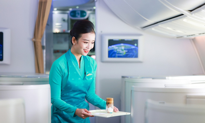 Nâng tầm cà phê Việt trên các chuyến bay Vietnam Airlines