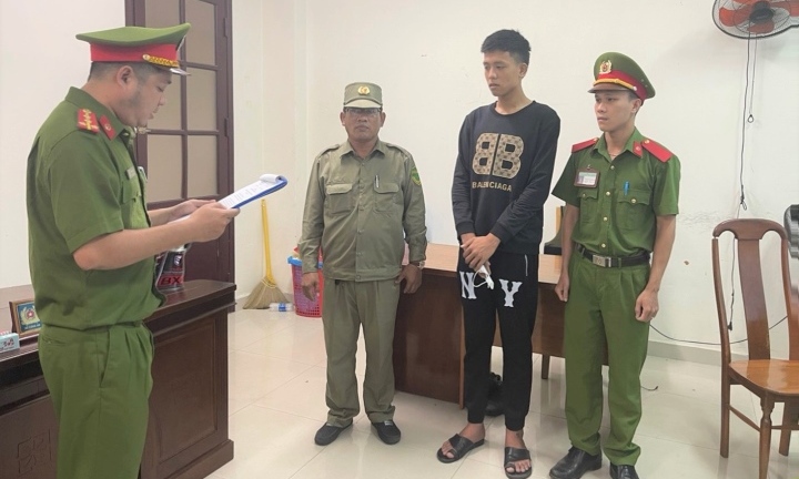 Tạm giam thiếu niên 17 tuổi cầm đầu băng nhóm gây rối ở Quảng Nam