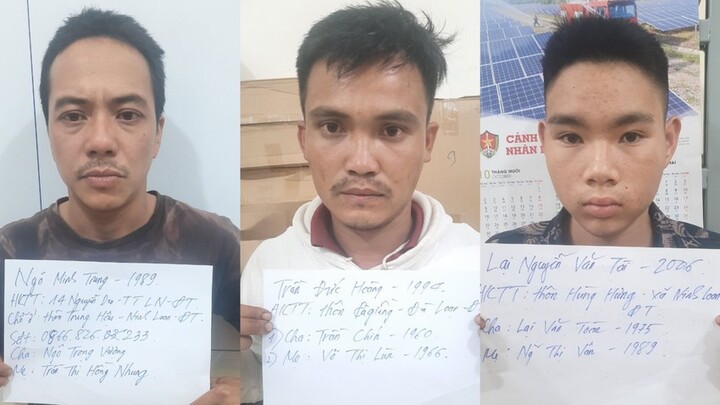 Nhóm đối tượng phá quốc lộ tạo