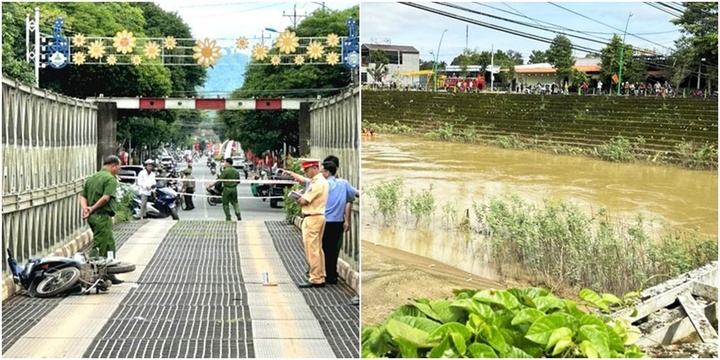 Tìm kiếm nam thanh niên đi xe máy, rơi xuống sông mất tích ở Lâm Đồng 