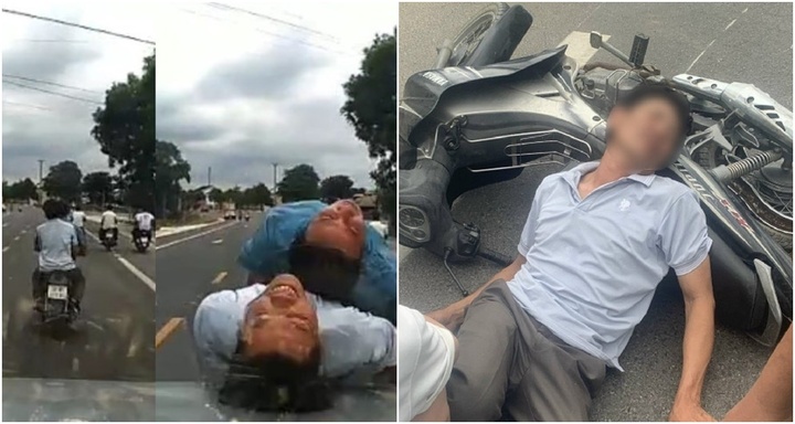 Tạm giữ đối tượng lái ô tô tông bạn nhậu chấn thương sọ não