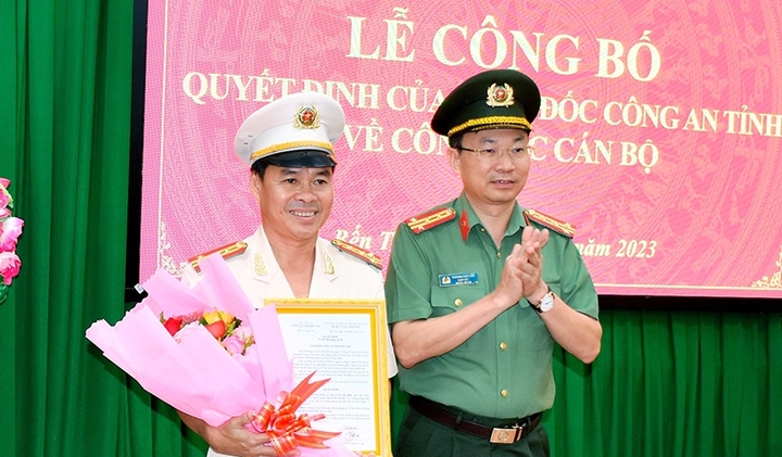 Điều động, bổ nhiệm nhân sự Công an 3 tỉnh, thành phố