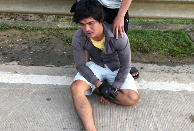 Trốn chốt kiểm dịch COVID-19, nam thanh niên hành hung chiến sĩ công an, lớn tiếng đe dọa