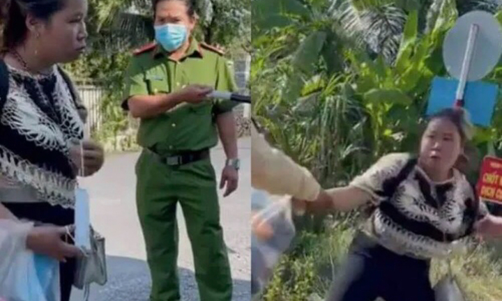 Từ TP.HCM về, người phụ nữ không đeo khẩu trang, không khai báo y tế