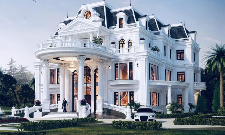 Lâu đài 6.000 m2 của ông chủ phim hình sự 