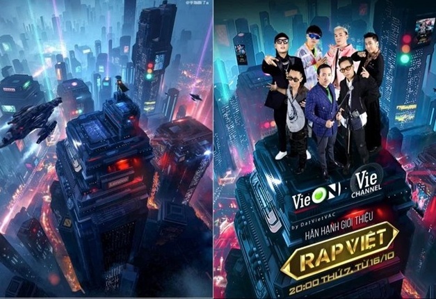 Bị tố xài chùa poster của Trung Quốc, nhà sản xuất Rap Việt mùa 2 nói gì?