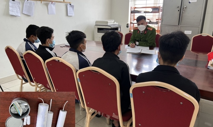 Quảng Ninh: Nhóm học sinh lớp 9 chế tạo pháo nổ trái phép
