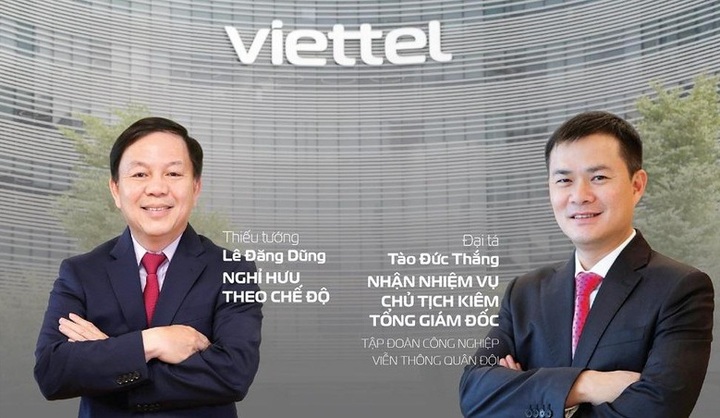 Tập đoàn Viettel thay 