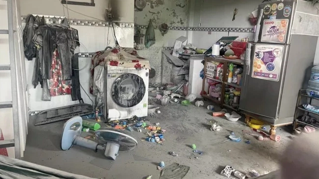 Bình Thuận: Nổ lớn trong phòng trọ, một người nguy kịch