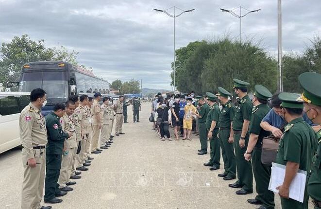 An Giang tiếp nhận 44 công dân Việt Nam được giải cứu từ các casino ở Campuchia