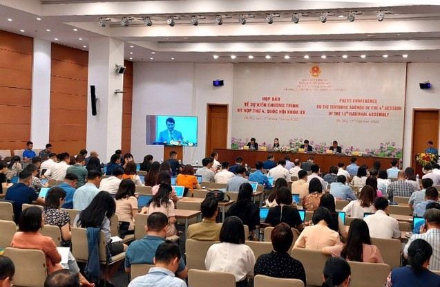 Kỳ họp thứ 4 Quốc hội khóa XV chính thức khai mạc vào sáng 20/10