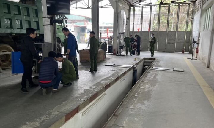 Khám xét Trung tâm đăng kiểm xe cơ giới 2401D Lào Cai