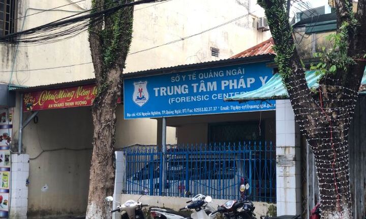 Bắt giam Giám đốc Trung tâm pháp y Quảng Ngãi