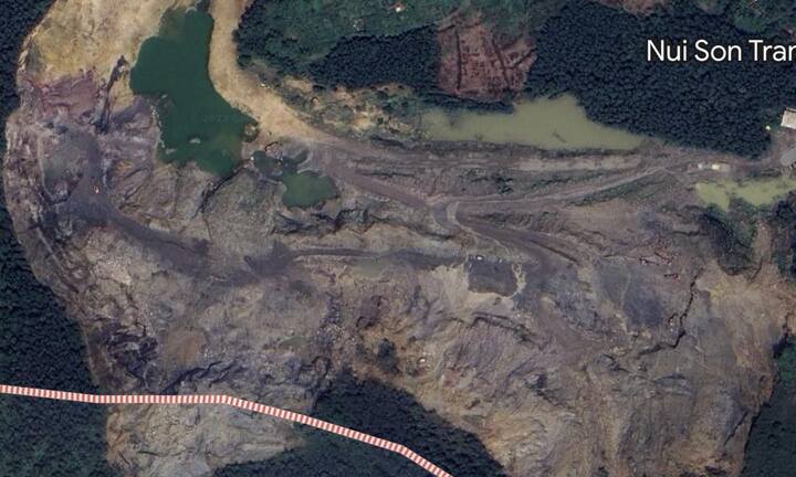 Thanh Hóa: Khai thác khoáng sản ngoài mốc giới, 2 công ty bị xử phạt 500 triệu đồng