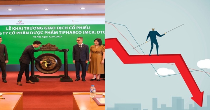 Giá cổ phiếu Dược phẩm Tipharco (DTG) giảm 21,9%