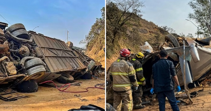 Tai nạn thảm khốc: Xe buýt chở cổ động viên bóng đá lao vào khe núi, ít nhất 7 người chết
