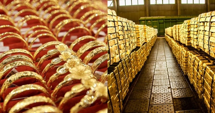 Giá vàng hôm nay mới nhất 24/8: Giá vàng trong nước tăng mạnh
